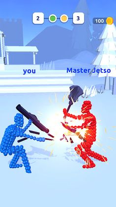 Fighting Stance - Battle Game - Screenshot 1