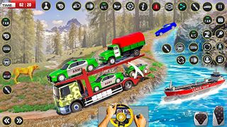 Army Military Truck Games 3d - Screenshot 2