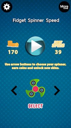 Fidget Spinner Speed - Screenshot 1