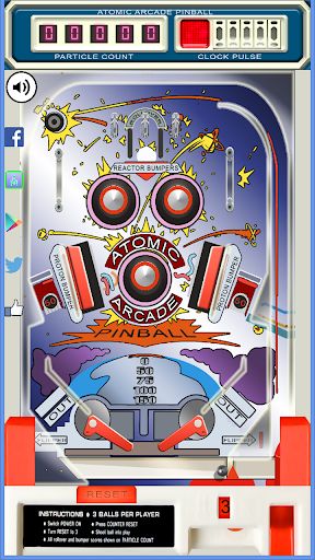 Atomic Arcade Pinball Machine - Screenshot 2
