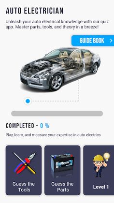 Auto Electrician - Quiz Game - Screenshot 1