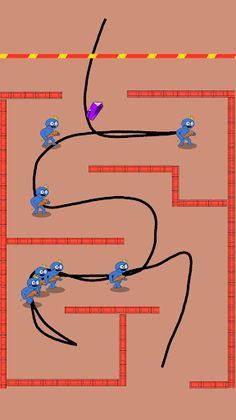 Merge Maze - Draw Rainbow Army - Screenshot 3