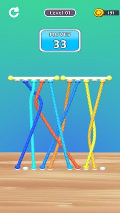 Color Rope Sort! - Screenshot 2