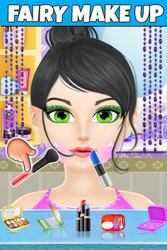 Princess Fairy Dress up Salon - Screenshot 1
