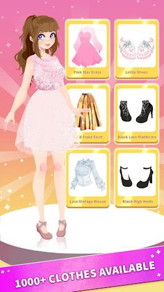 Lulu Fashion: Anime Dress Up - Screenshot 2