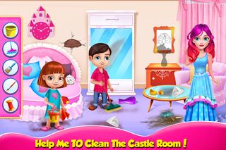 Princess cooking and cleaning - Screenshot 3