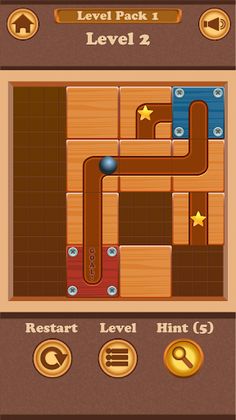Roller Ball Blast-Slide Wood P - Screenshot 4