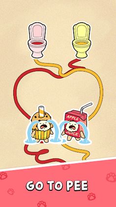 Fruit Cat Rush: Draw to Toilet - Screenshot 3