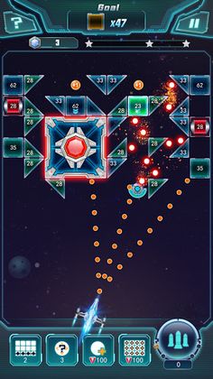 Bricks Breakers - Space Wars - Screenshot 2