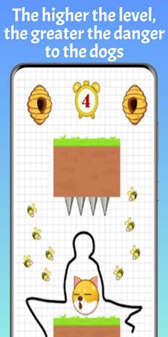 save the dog bee draw - Screenshot 3