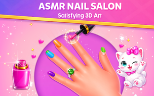 Nail Salon Makeover Girl Games - Screenshot 1