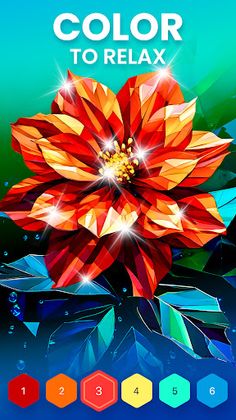 Polygon - Art Coloring Book - Screenshot 1