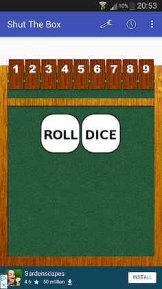 Shut The Box - Screenshot 1