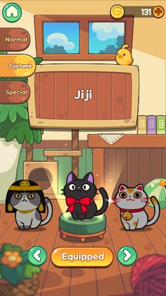 Cat&Friends! Jumping Away! - Screenshot 2