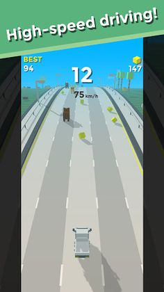 Voxel Drive - Drive Run Game - Screenshot 2