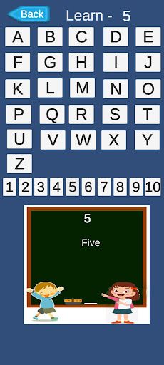 ABC and 123 learn & play game - Screenshot 2