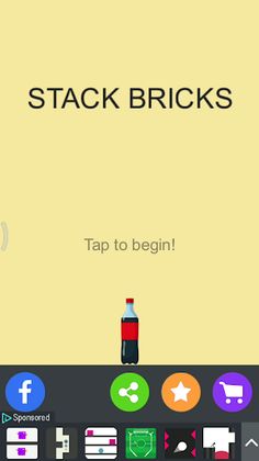 STACK BRICKS ADDICTING GAME - Screenshot 1