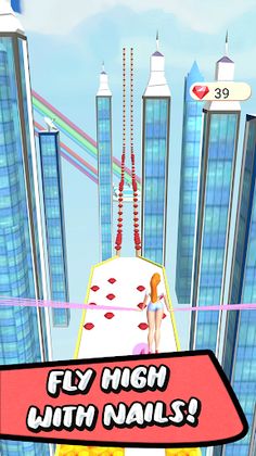 Nail Stack : Baddies Girls Run - Screenshot 3