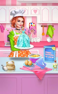 Fashion Doll: Doll Cake Bakery - Screenshot 1