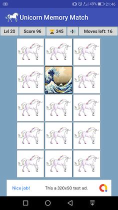 Unicorn Memory - Screenshot 4