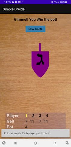 Simple Dreidel - Screenshot 3