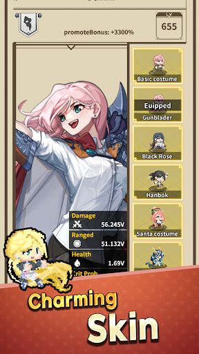 Gunblade Girl Idle AFK RPG - Screenshot 3