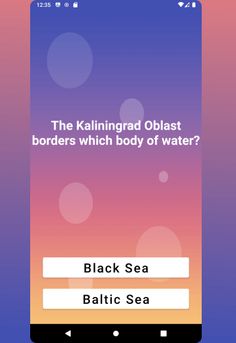 Geography Quiz - Screenshot 1