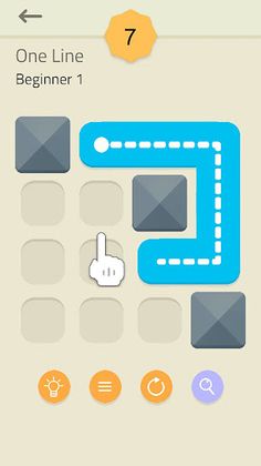 Fill One Line - Screenshot 1