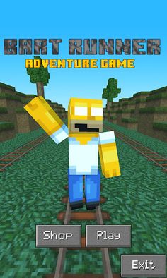 Bart Craft Run Adventure Game - Screenshot 3