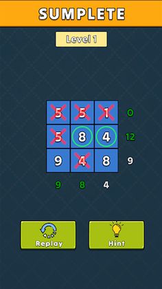 Sumplete: Game by AI - Screenshot 1