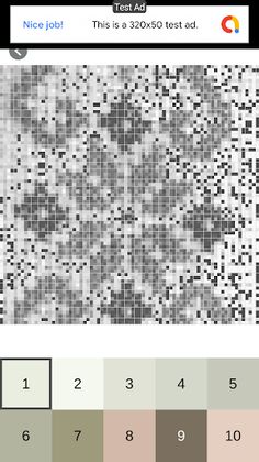 Cross Stitch Flower Pixel - Screenshot 2