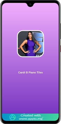 Cardi B Piano Tiles - Screenshot 2