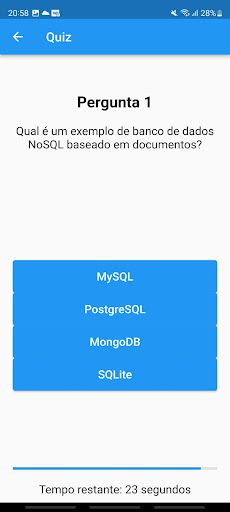 NoSQL Quiz - Screenshot 1