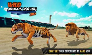 Wild Animals Racing 3D - Screenshot 2