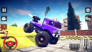 Monster Truck Parking Game 4x4 - Screenshot 3