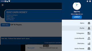 Quiz Earn Money - Screenshot 2