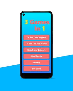 Rock Paper Scissor & TicTacToe - Screenshot 1