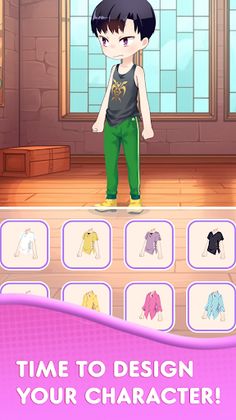 Cute Male Dress Up - Screenshot 2