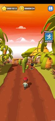 Hasbik run: African chase - Screenshot 3