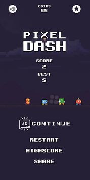 Pixel Mario - Screenshot 2