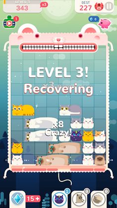 Slidey Cat : Block Puzzle - Screenshot 3