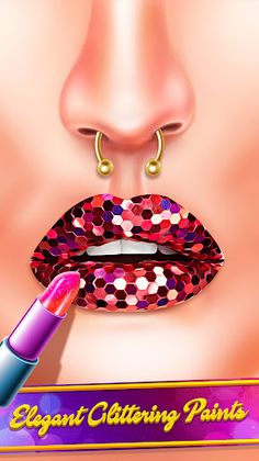 Lip Art: Beauty Lipstick Games - Screenshot 1