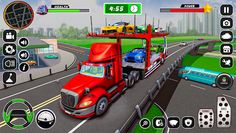 US Car Truck Transport Game3D - Screenshot 4