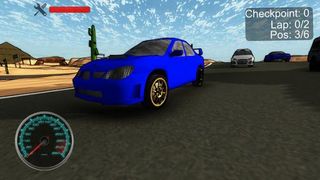 Looney Rally racing rally game - Screenshot 1