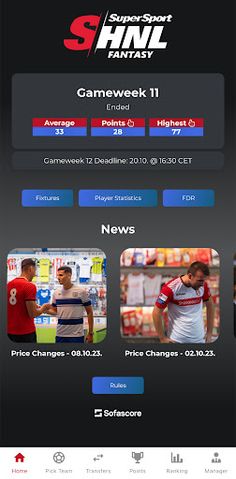 Fantasy HNL - Screenshot 1