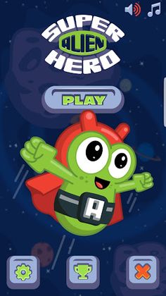 Jumping Super Alien Hero - Screenshot 1