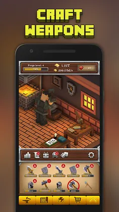 ForgeCraft - Crafting Tycoon - Screenshot 1