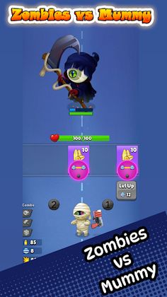 Zombie vs Mummy - Screenshot 1