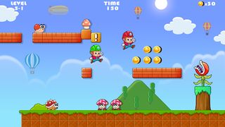 Super Mago's World : Run Game - Screenshot 1