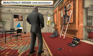 Virtual Restaurant Manager Sim - Screenshot 1